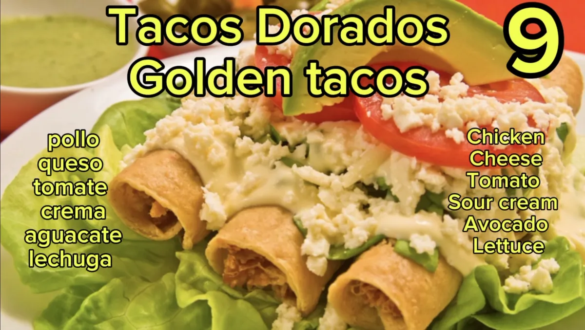 Tacos dorados / Golden tacos